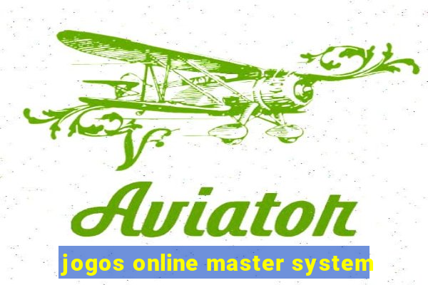 jogos online master system